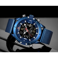 Sports men’s watches - Blue - bracelets