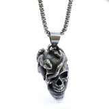 Stainless Steel Snake Pendant - High - Quality European & American Design snake - label