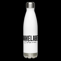 Stainless Steel Snake Water Bottle with 17 oz Capacity & Double - Wall Insulation snake - label