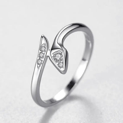 Sterling Silver Snake Ring with Micro Inlay snake - label