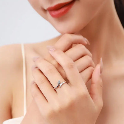 Sterling Silver Snake Ring with Micro Inlay snake - label