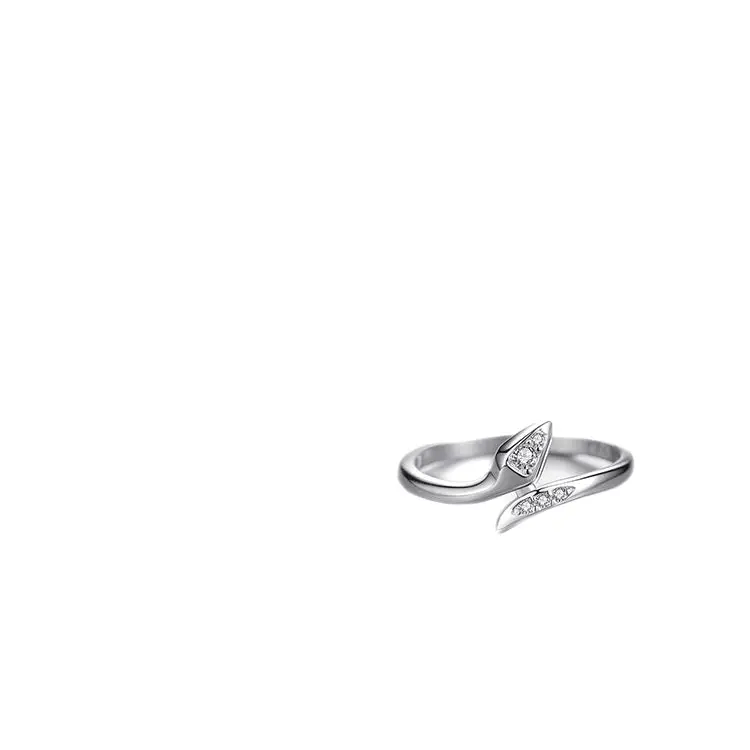 Sterling Silver Snake Ring with Micro Inlay snake - label