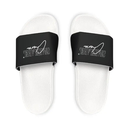 Strap Sandals with Neoprene & Polyester Straps for women snake - label