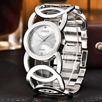 Stylish Stainless Steel Bracelet with 24 - Hour Instructions and Adjustable Closure snake - label