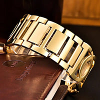 Stylish Stainless Steel Bracelet with 24 - Hour Instructions and Adjustable Closure snake - label