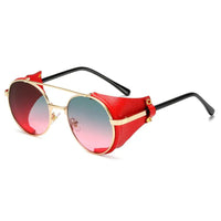 Stylish UV400 Trendy Sunglasses with Non - Polarized Lenses snake - label