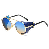 Stylish UV400 Trendy Sunglasses with Non - Polarized Lenses snake - label