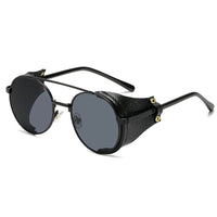 Stylish UV400 Trendy Sunglasses with Non - Polarized Lenses snake - label