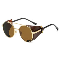 Stylish UV400 Trendy Sunglasses with Non - Polarized Lenses snake - label