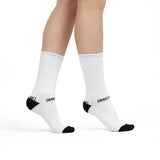 Sublimation Crew Socks: Durable 200NK Knit, Universal Size (5 - 13 US), Stylish Accents snake - label