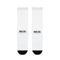 Sublimation Crew Socks: Durable 200NK Knit, Universal Size (5 - 13 US), Stylish Accents snake - label