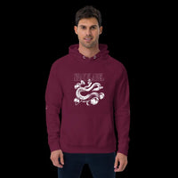 Snake eco raglan hoodie