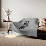 Sweatshirt Blanket - Cozy Jersey - Knit Polyester Throw for Ultimate Warmth & Comfort snake - label