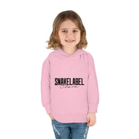 Toddler Pullover Fleece Hoodie Featuring EasyTear™ Label - Cozy & Durable for Little Adventurers snake - label