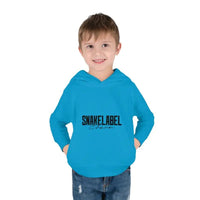 Toddler Pullover Fleece Hoodie Featuring EasyTear™ Label - Cozy & Durable for Little Adventurers snake - label