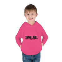 Toddler Pullover Fleece Hoodie Featuring EasyTear™ Label - Cozy & Durable for Little Adventurers snake - label