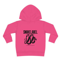 Toddler Pullover Fleece Hoodie Featuring EasyTear™ Label - Cozy & Durable for Little Adventurers snake - label