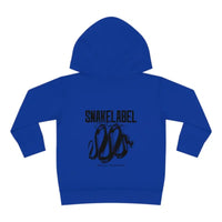 Toddler Pullover Fleece Hoodie Featuring EasyTear™ Label - Cozy & Durable for Little Adventurers snake - label