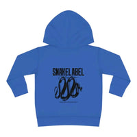 Toddler Pullover Fleece Hoodie Featuring EasyTear™ Label - Cozy & Durable for Little Adventurers snake - label