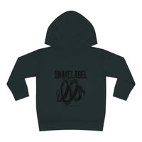 Toddler Pullover Fleece Hoodie Featuring EasyTear™ Label - Cozy & Durable for Little Adventurers snake - label