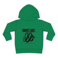 Toddler Pullover Fleece Hoodie Featuring EasyTear™ Label - Cozy & Durable for Little Adventurers snake - label