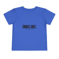 Toddler Short Sleeve Tee: 100% Cotton Lightweight Comfort snake - label