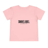 Toddler Short Sleeve Tee: 100% Cotton Lightweight Comfort snake - label