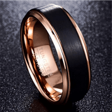 Tungsten Steel Ring Men's | U - Shaped European & American Design snake - label