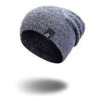 Unisex Fashionable Knitted Beanie with Adjustable Sizes & Warm Acrylic Fabric snake - label