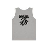 UNISEX HEAVY COTTON TANK TOP: 100% Cotton, Classic Fit, Tear Away Label snake - label