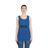 UNISEX HEAVY COTTON TANK TOP: 100% Cotton, Classic Fit, Tear Away Label snake - label