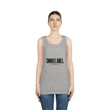 UNISEX HEAVY COTTON TANK TOP: 100% Cotton, Classic Fit, Tear Away Label snake - label