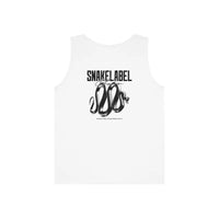 UNISEX HEAVY COTTON TANK TOP: 100% Cotton, Classic Fit, Tear Away Label snake - label