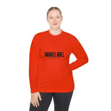 Unisex Lightweight Long Sleeve Tee - Deep Orange / S - Long-sleeve