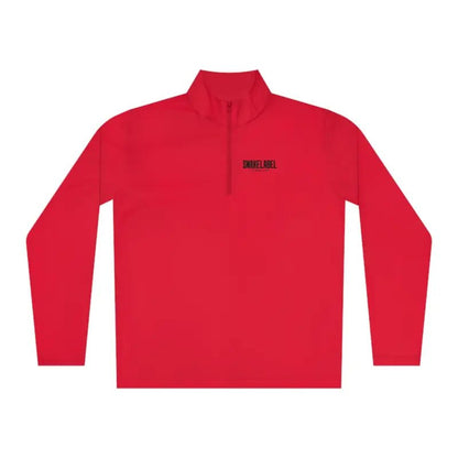 Unisex Quarter - Zip Pullover: PosiCharge® Lightweight Moisture - Wicking Pullover snake - label