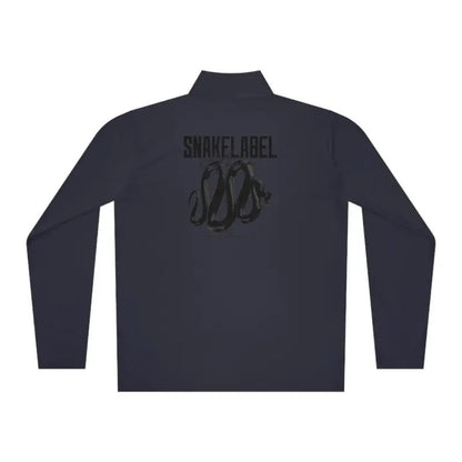 Unisex Quarter - Zip Pullover: PosiCharge® Lightweight Moisture - Wicking Pullover snake - label