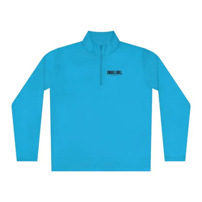 Unisex Quarter - Zip Pullover: PosiCharge® Lightweight Moisture - Wicking Pullover snake - label