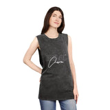 Unisex Stonewash Tank Top - Black Stone / XS - Tank Top