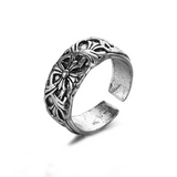 Vintage Snake - shaped Animal - Ring with Adjustable Crown Detail in 16 Unique Designs - snake - label