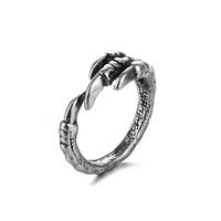 Vintage Snake - shaped Animal - Ring with Adjustable Crown Detail in 16 Unique Designs - snake - label