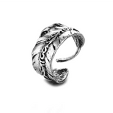 Vintage Snake - shaped Animal - Ring with Adjustable Crown Detail in 16 Unique Designs - snake - label