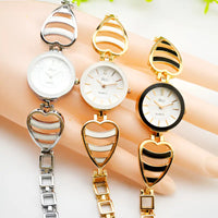 Waterproof Bracelet Quartz Watch with Stylish Round Dial - Alloy Strap & Waterproof Feature - snake - label