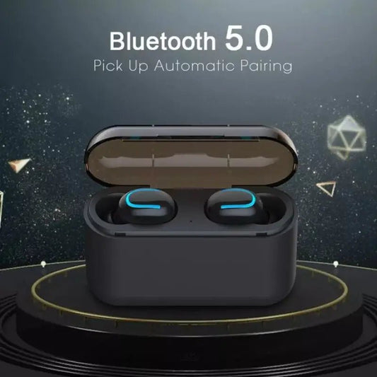Wireless Earphones with Bluetooth 5.0 Technology & Charging Case - Immersive Sound Experience snake - label