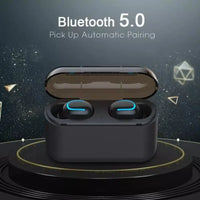 Wireless Earphones with Bluetooth 5.0 Technology & Charging Case - Immersive Sound Experience - snake - label