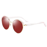 Women Travel Sunglasses with Vice Specification & UV400 Protection - Variety of Lens Colors & Fashionable Design - snake - label