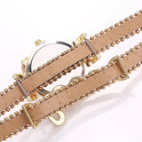 WOMEN'S BRACELET WATCH: Elegant Design, 2.8cm Dial, Water - Resistant - snake - label