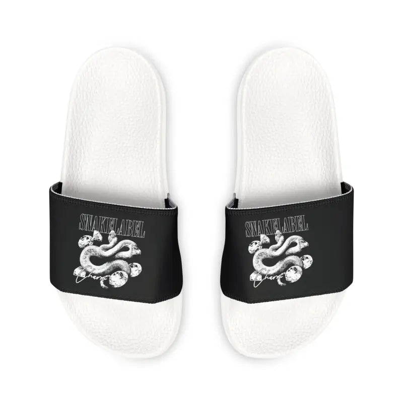 Women's Customizable Removable - Strap Sandals with Print Options snake - label