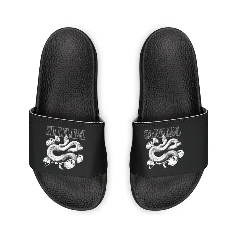 Women's Customizable Removable - Strap Sandals with Print Options snake - label