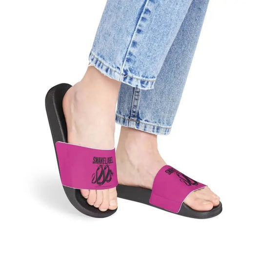 Women's Removable - Strap Sandals with Personalized Straps & Ergonomic Sole snake - label