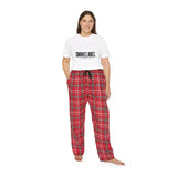 Women’s Short Sleeve Pajama Set - White/Red / S - Clothing Set